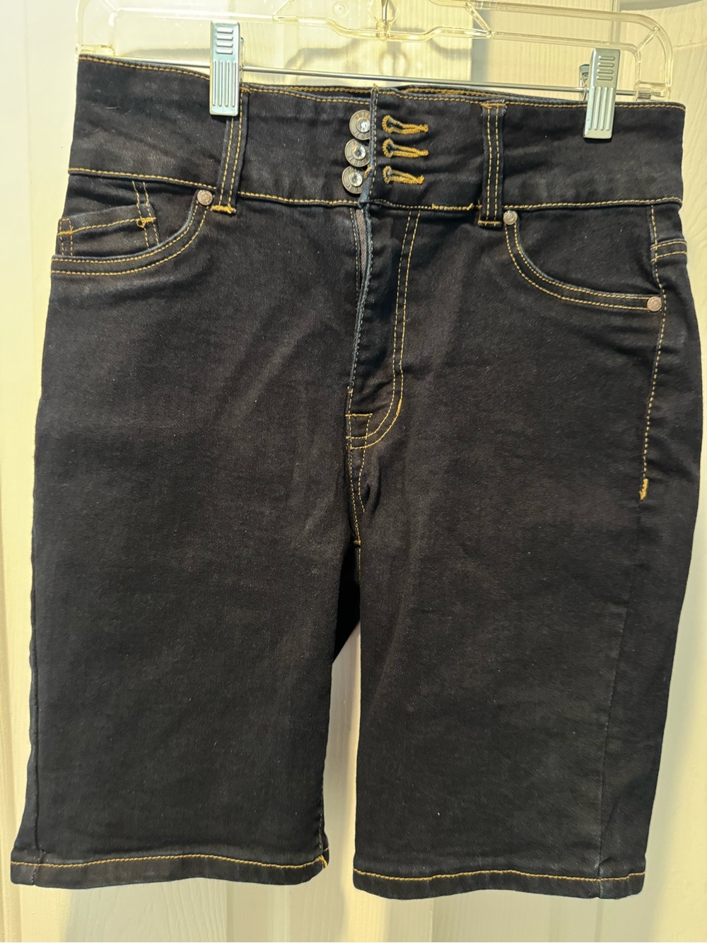 Faith Jeans High-Rise Black Women’s Jeans Shorts